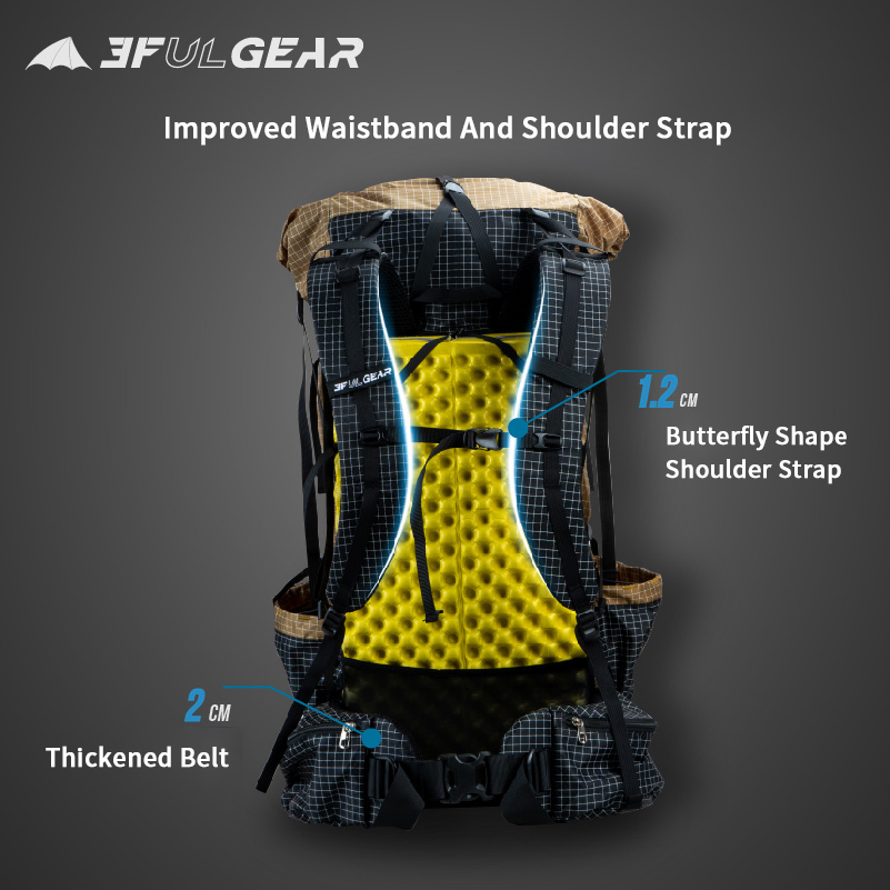 Mochila 3F UL GEAR QIDIAN Pro  - Outdoor Sport Climbing Gear avaliação e preço