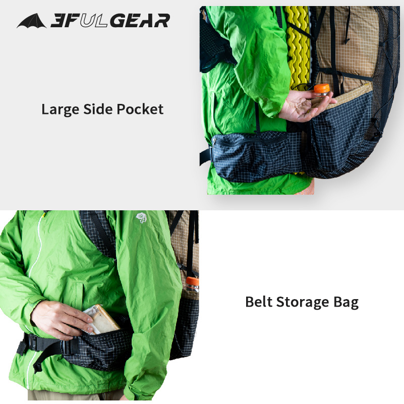 3f ul gear qidian pro mochila  - Outdoor Sport Climbing Gear avaliação e preço